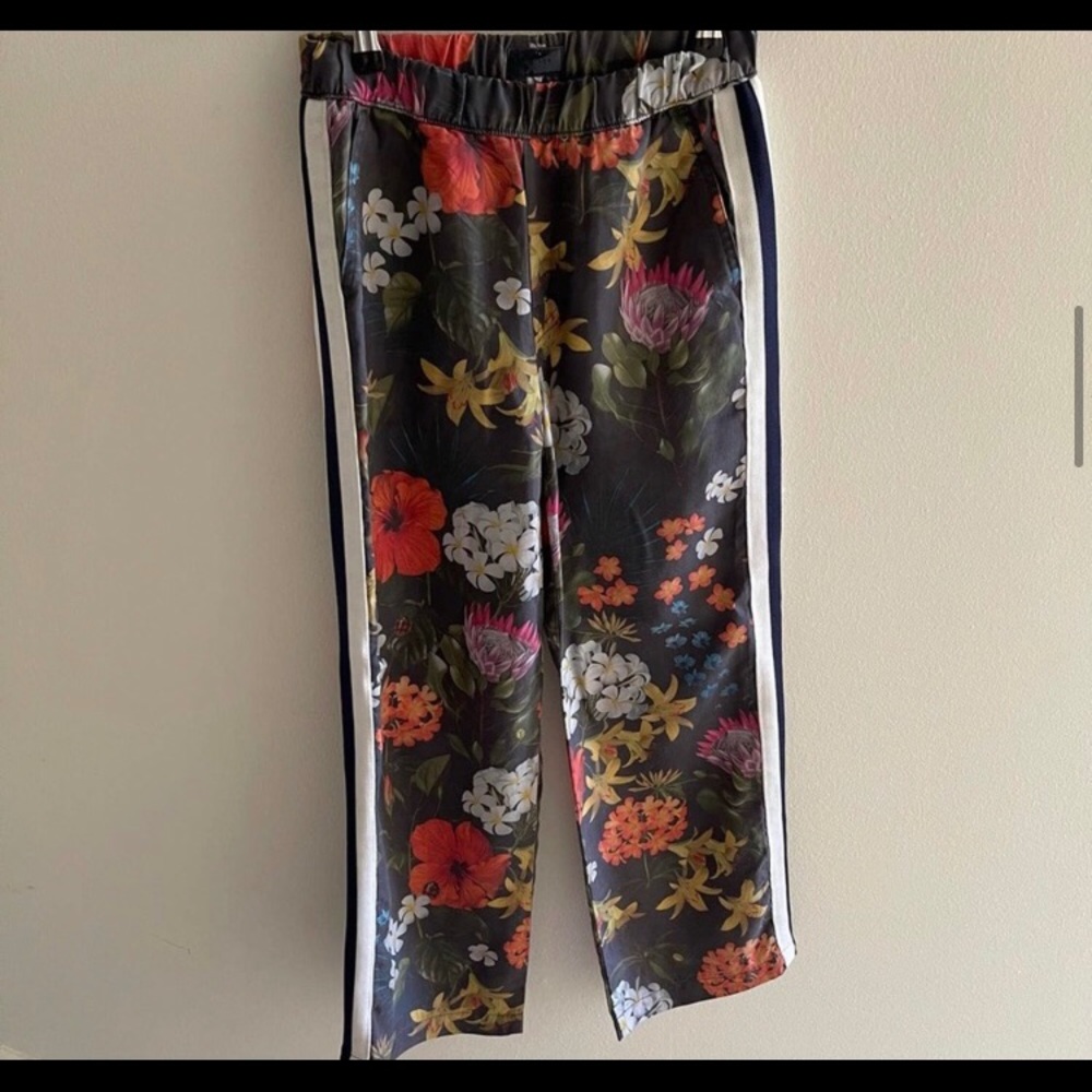 MOTHER The Quickie Greaser Ankle Hawaiian Pants - Picture 3 of 5